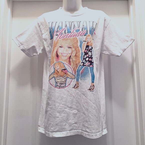 Hanna Montana-Miley Cyrus Vintage T Shirt-Disney Channel-Music-Multi Color-Med - Picture 2 of 9